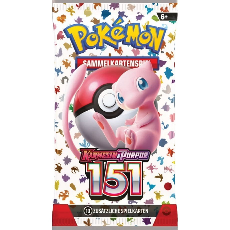 Pokémon 151 Booster Pack (10 Karten) Englisch