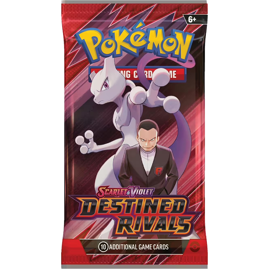 Pokémon Destined Rivals Booster Pack (10 Karten) Englisch