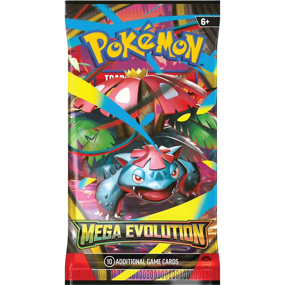 Pokémon Mega Evolution Booster Pack (10 Karten) Englisch