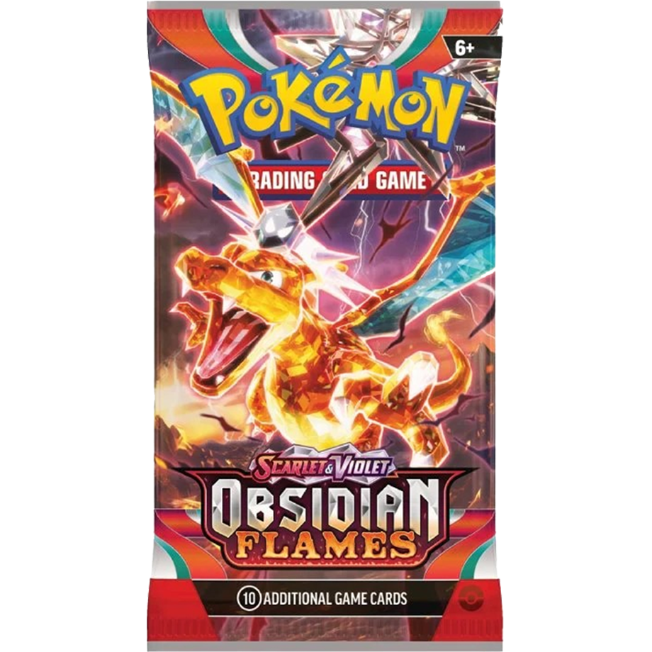Pokémon Obsidian Flames Booster Pack (10 Karten) Englisch