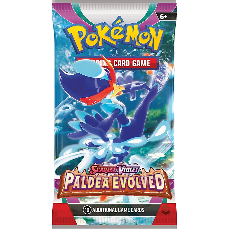 Paldea Evolved Booster Pack (10 Karten) Englisch