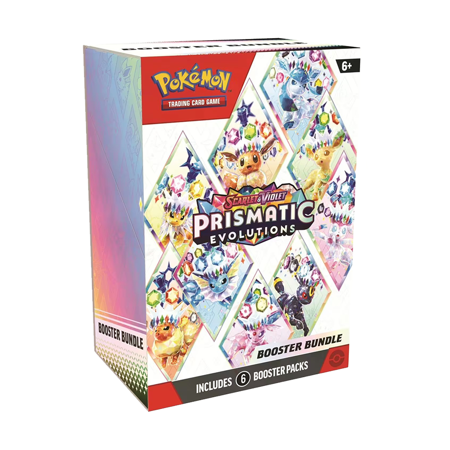 Prismatic Evolutions Booster Bundle Pack (6 Packs) Englisch