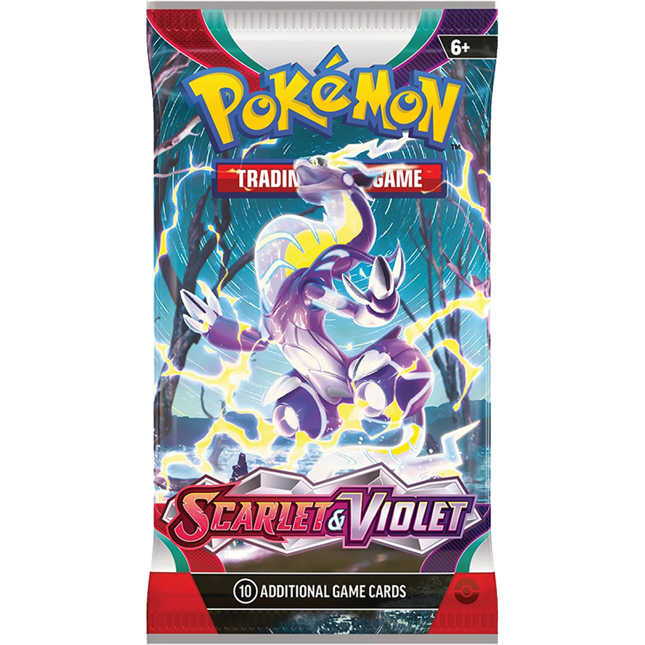Scarlet & Violet Booster Pack (10 Karten) Englisch